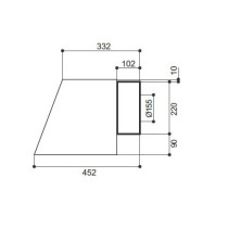 Õhupuhastaja Faber Chloe pewter