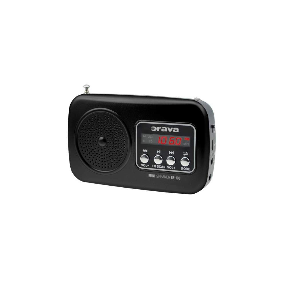 Portable radio with USB/SD/micro SD Orava