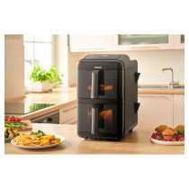 Double hot air fryer Sencor