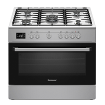 Gas cooker Ravanson, inox