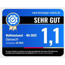 Vahvliküpsetaja Clatronic WA3832B