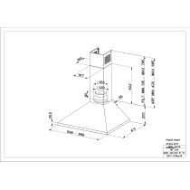 Cooker hood Faber VALUE PB BK A60