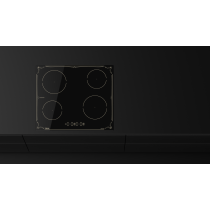 Built in induction hob Teka black