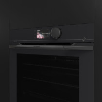 De Dietrich matte black set with SmartControl oven DOP4756MB and microwave DKC4756MB