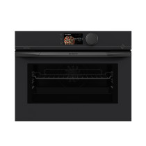 De Dietrich matte black set with SmartControl oven DOP4756MB and microwave DKC4756MB