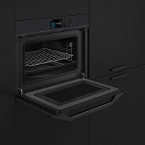 De Dietrich matt must komplekt auruahi DOR4747MB ja mikrolaineahi DKC4756MB