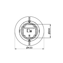 Cooker hood Faber Beat Titanium matt