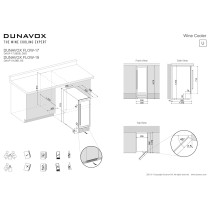 Wine cooler Dunavox