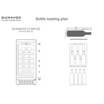 Wine cooler Dunavox