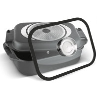 Ahjuvorm pruunistamispanni ja klaaskaanega Lamart LT1310