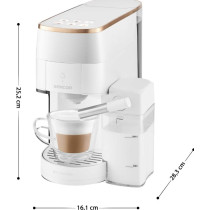 3in1 capsule coffee machine Sencor, white