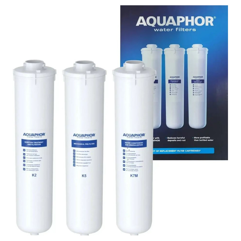 Filter replacement set Aquaphor (K3-KH-K7)
