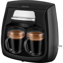 Coffee maker 2 cups Sencor, black