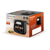 Coffee maker 2 cups Sencor, black