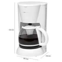 Coffe maker Clatronic, white