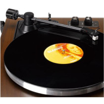Turntable with built-in speakers and bluetooth- walnut Lenco