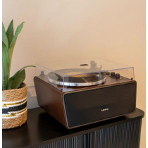 Turntable with built-in speakers and bluetooth- walnut Lenco