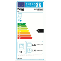 Integreeritav kompaktahi Beko BBCM12300X