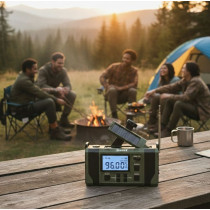 Portable Radio Manta, Green