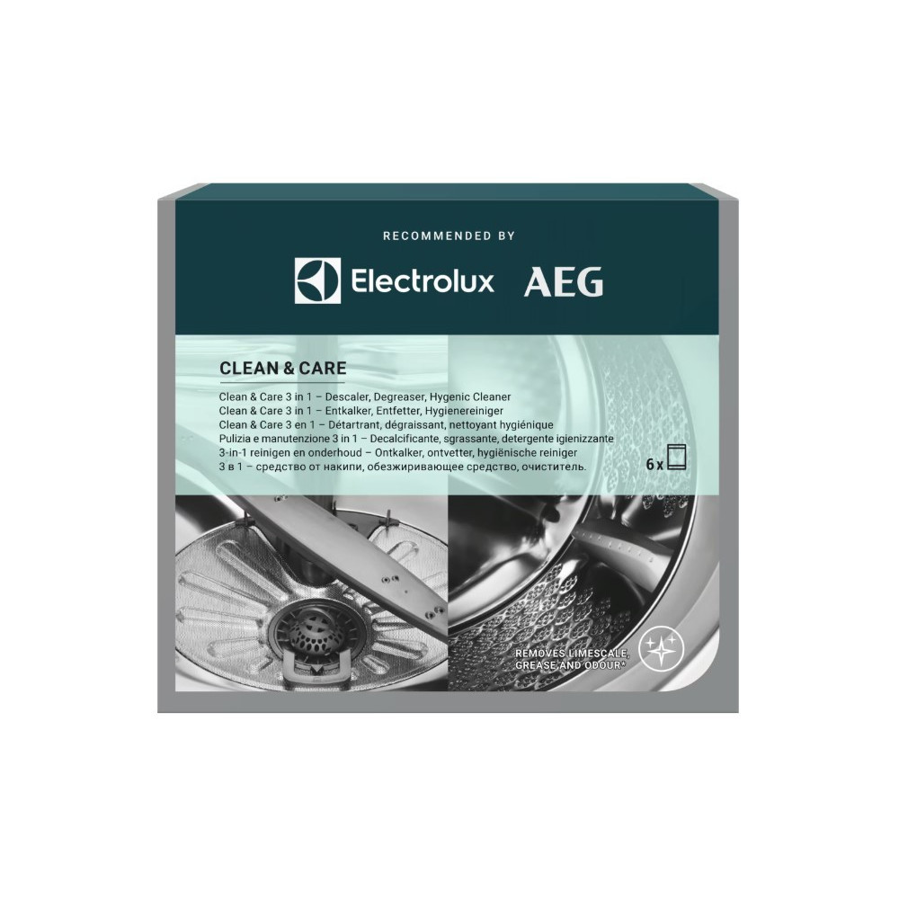 Electrolux M2GCP601 Clean & Care 3 in1 katlakivi- ja rasvaeemaldi 6 tk