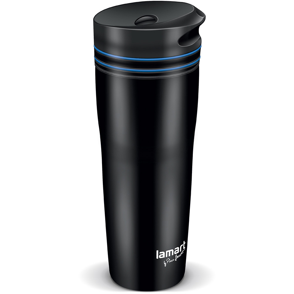 Thermomug Manq 360ml Lamart, black/blue