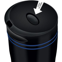 Thermomug Manq 360ml Lamart, black/blue