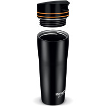 Termotass 360ml Manq Lamart LT4051, must/oranž