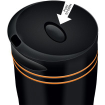Thermomug 360ml Manq Lamart, black/orange