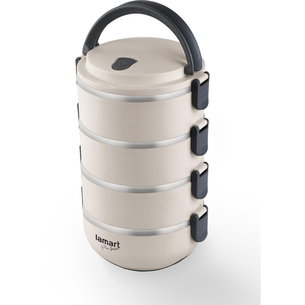 Insulated food carrier 2.4l 4 pcs Temp Lamart
