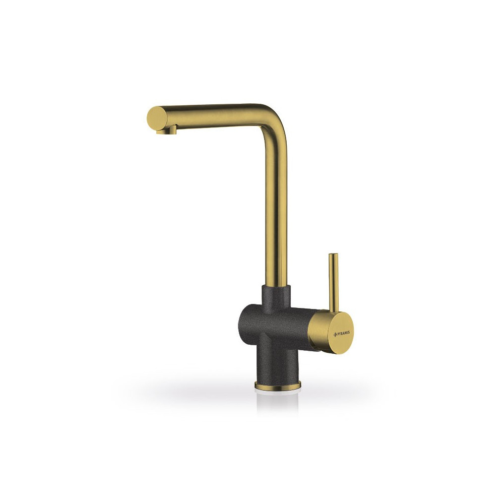 KITCHEN TAP MANDOLIN PVD GOLD & PEARL BLACK STAIN 090928401