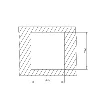 Valamu Teka Forsquare 34.40TG valge