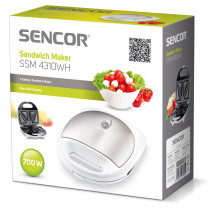 Sandwich maker Sencor, white