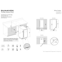 Wine cooler Dunavox