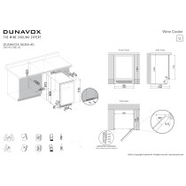 Wine cooler Dunavox