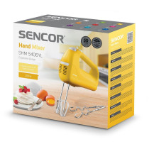 Hand mixer Sencor, yellow