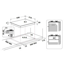 Gas hob Whirlpool
