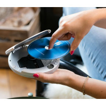 Portable cd-player with anti-shock Lenco, silver