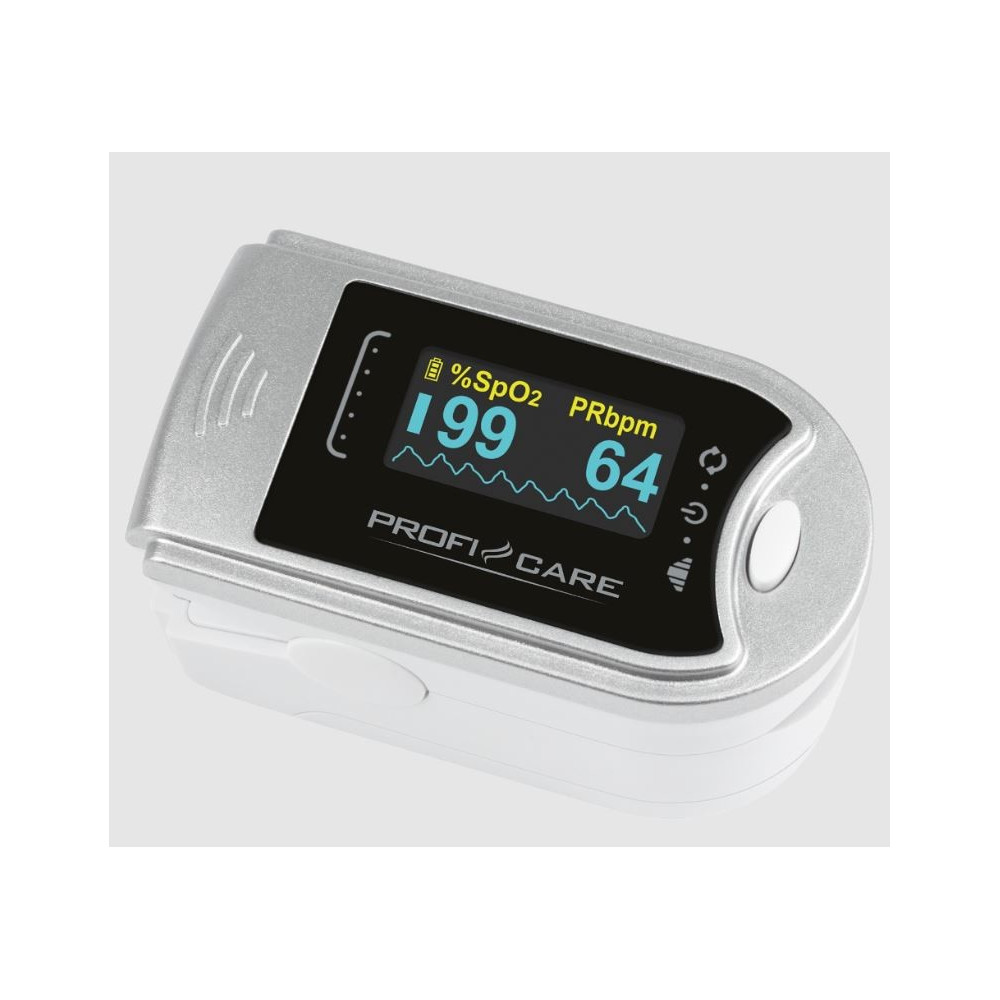 Finger pulse oximeter
