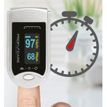 Finger pulse oximeter