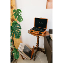 Suitcase turntable with speakers Lenco, brown