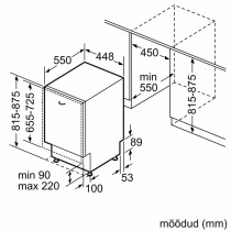 Built-in dishwasher Bosch