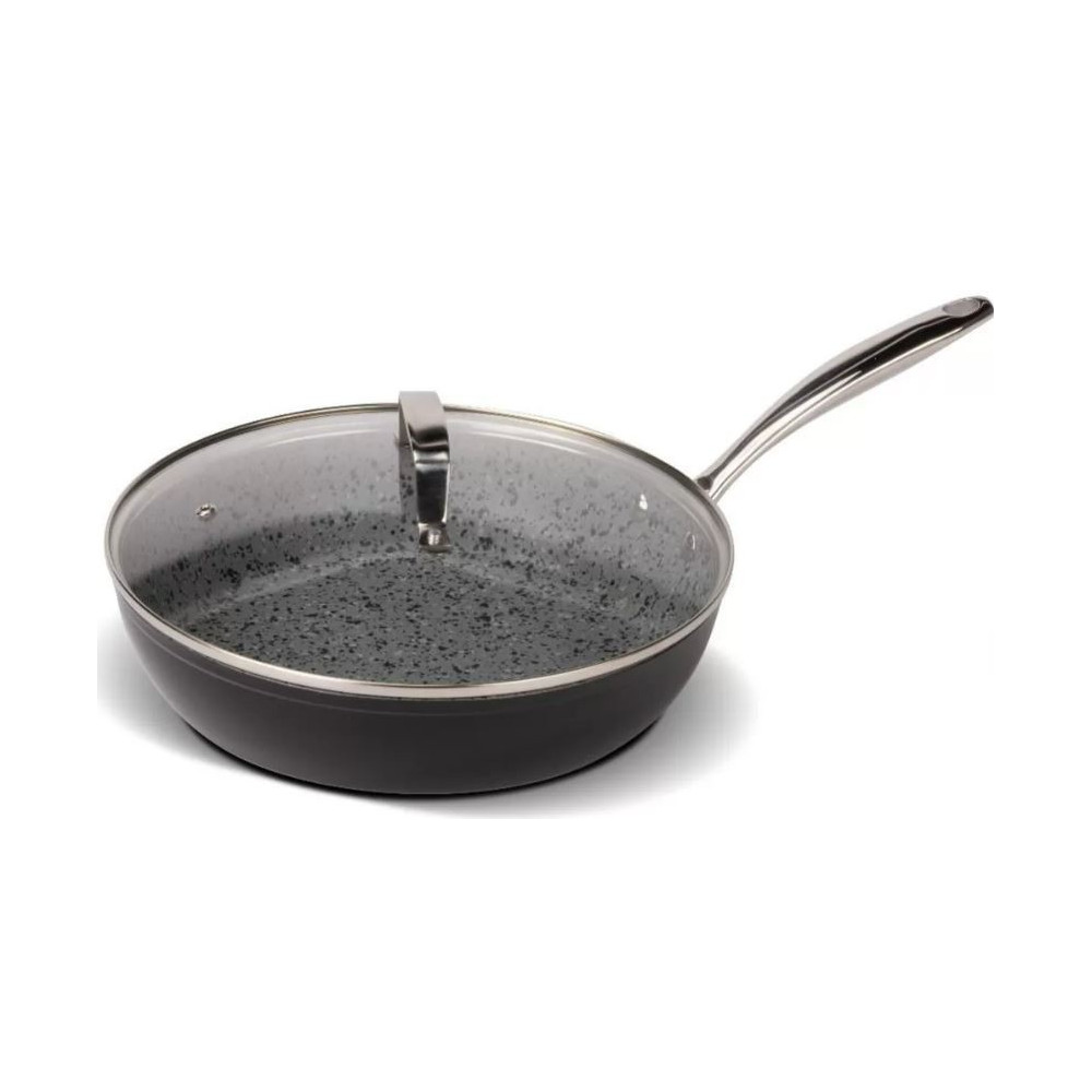 Deep pan with lid Granit 28 cm Lamart