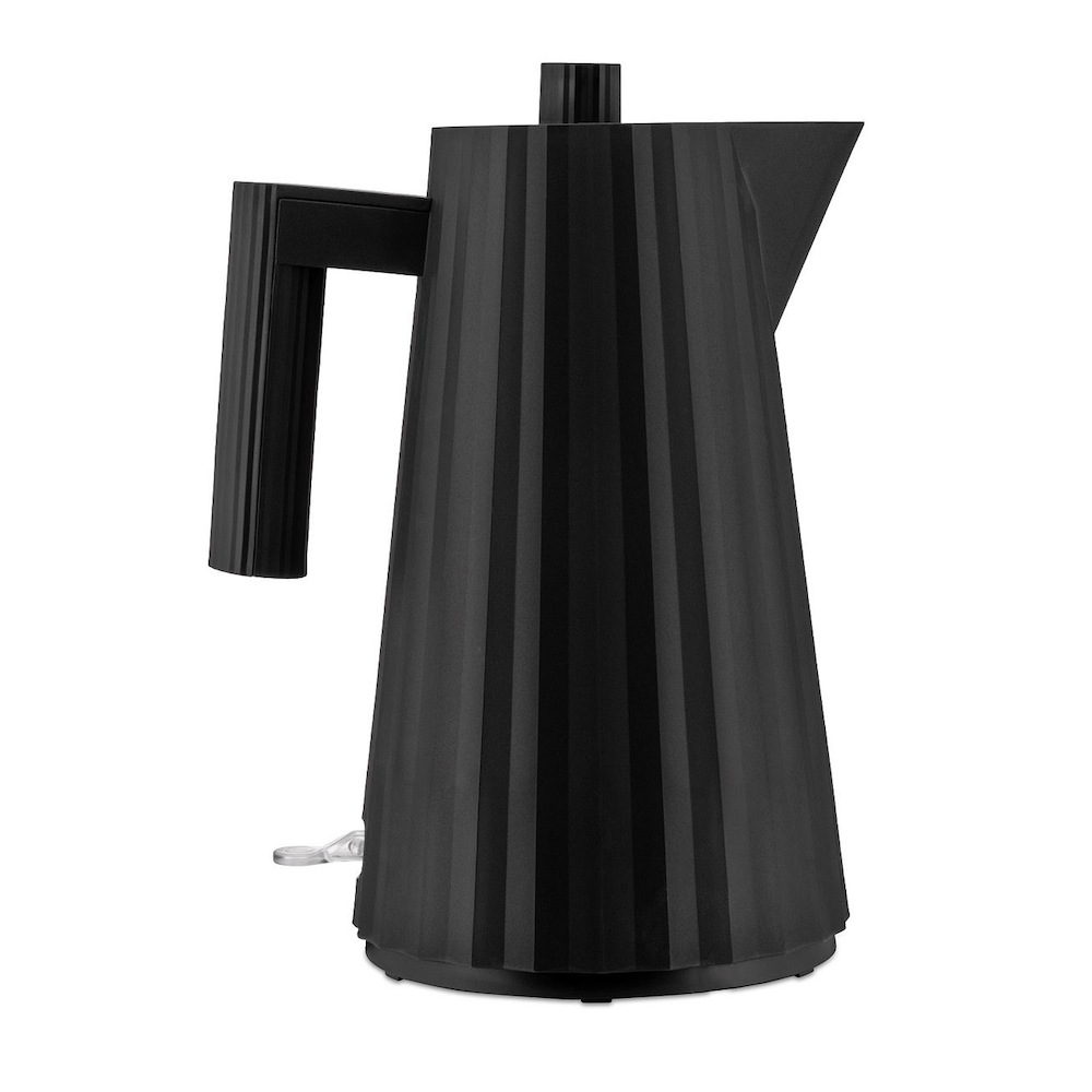 Water kettle Plisse Alessi, black