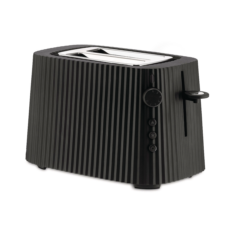 Toaster Plisse Alessi, black