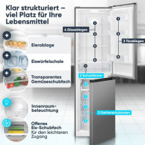 Fridge-freezer Bomann