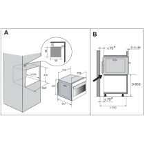 Built-in oven