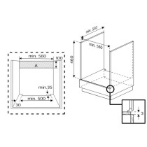 Built-in compact oven Beko