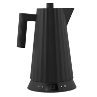 Water kettle Plisse Alessi, black