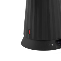 Water kettle Plisse Alessi, black
