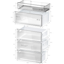 Free-standing fridge-freezer Bosch